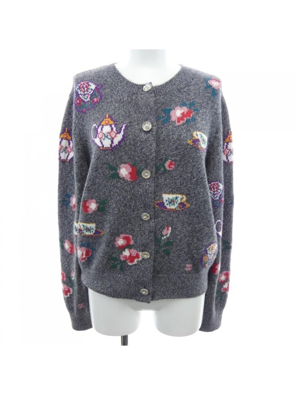 Chanel Cardigan Gray